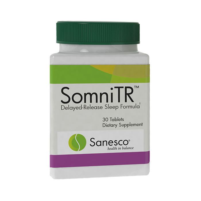 SomniTR- a neurotransmitter supplement offering delayed release sleep support