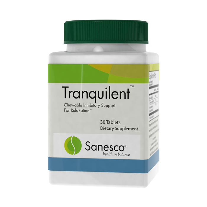 Tranquilent- a neurotransmitter supplement for inhibitory support