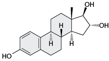 Estriol Molecule